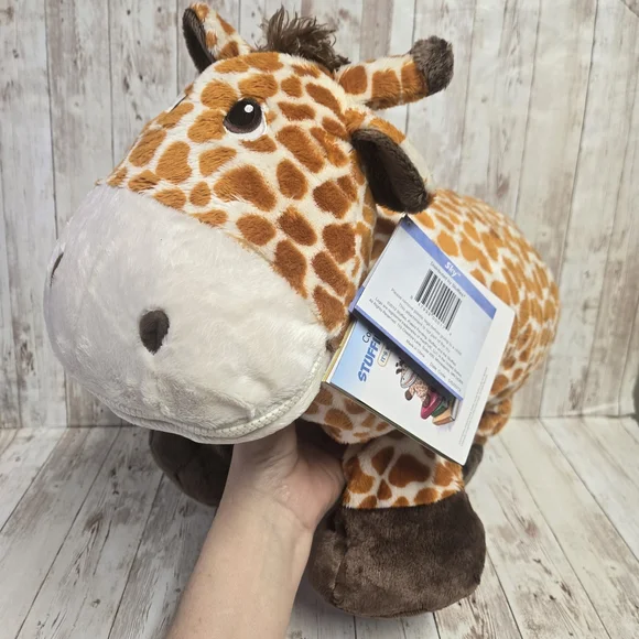 Stuffies Sky The Giraffe Plush 2013 NWT Zipper Mouth Pocket Stuffed Animal Toy - Picture 11 of 12
